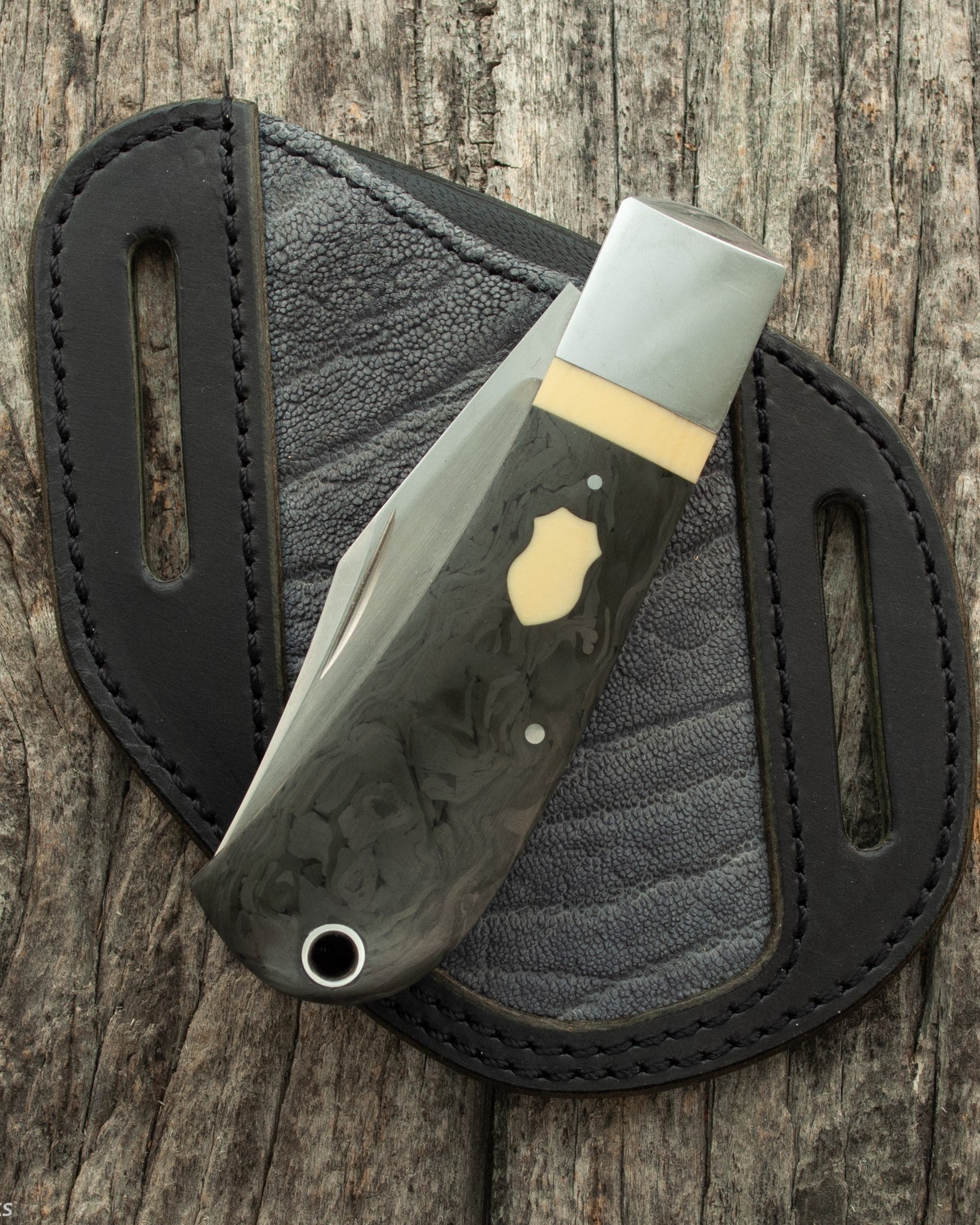 3/8 Brass Swivel Knife — Miller Custom Leather Tool Co.