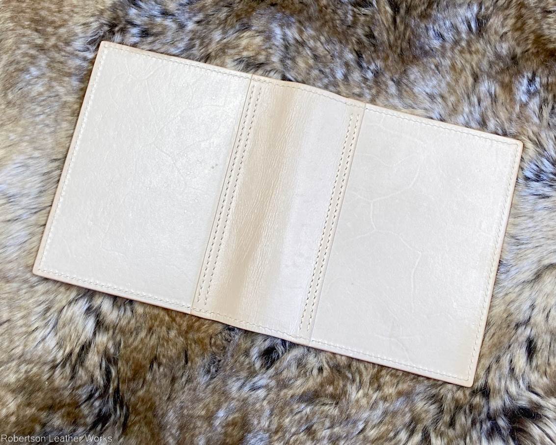 Natural Veg Tan Memo Notebook Cover