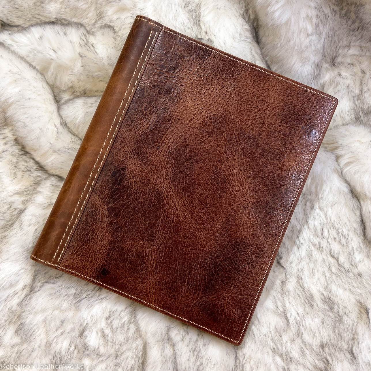 Legal Pad Cover in Antique Tan Water Buffalo